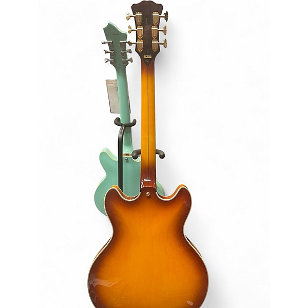 Used D'Angelico Excel DC XT Vintage Sunburst Hollow Body Electric Guitar