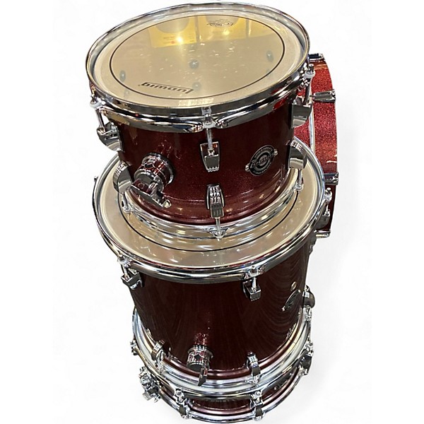 Used Ludwig 4 Piece Breakbeats By Questlove Chrome Red Metallic Drum Kit