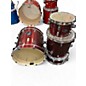 Used Ludwig 4 Piece Breakbeats By Questlove Chrome Red Metallic Drum Kit