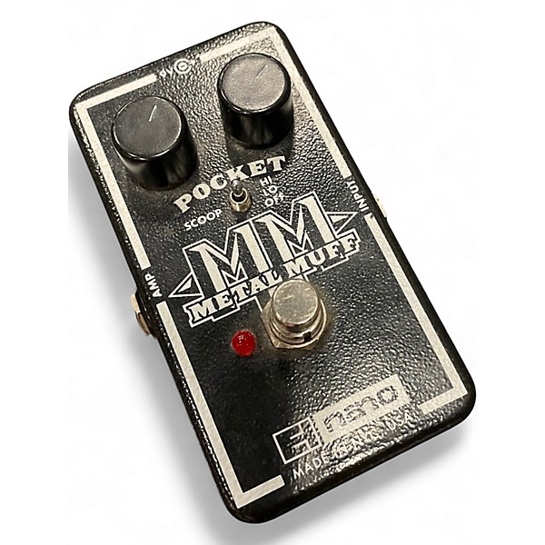 Used Electro-Harmonix Nano Pocket Metal Muff Distortion Effect Pedal