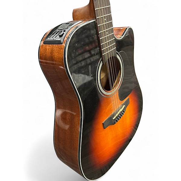 Used Takamine GD30CE-12 Tobacco Sunburst 12 String Acoustic Electric Guitar