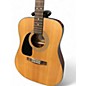 Used Fender DG10 Left Handed Natural Acoustic Guitar
