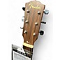 Used Fender DG10 Left Handed Natural Acoustic Guitar