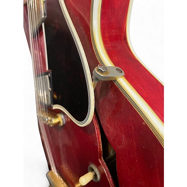 Vintage 1962 Gibson ES-355 Mono Cherry Hollow Body Electric Guitar