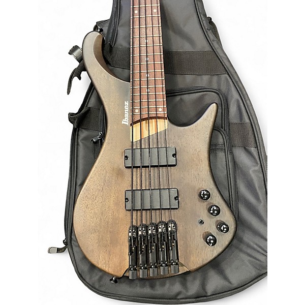 Used Ibanez EBH605 Walnut Electric Bass Guitar