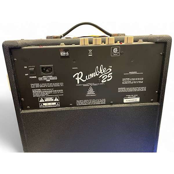 Used 2020s Fender RUMBLE 25 Bass Combo Amp