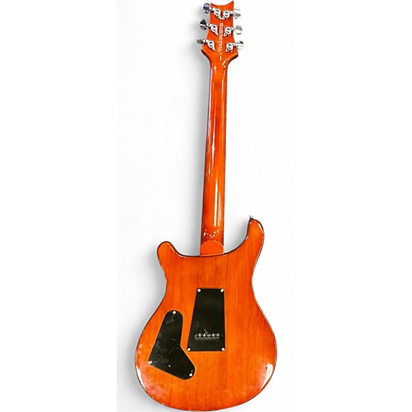 Used PRS SE Custom 24 Amber Solid Body Electric Guitar
