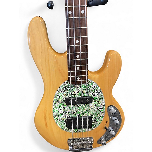 Used Ernie Ball Music Man Stingray 3 EQ HS Natural Electric Bass Guitar