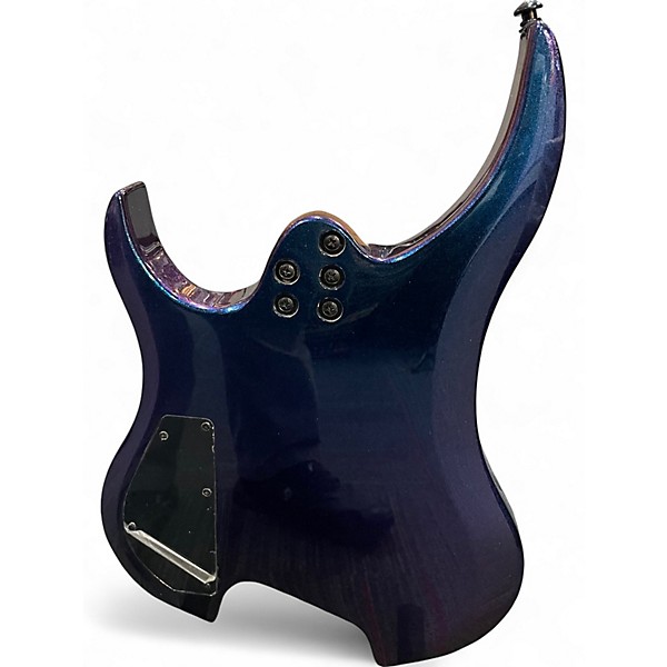 Used Legator G7FS Electron Blue Metallic Solid Body Electric Guitar
