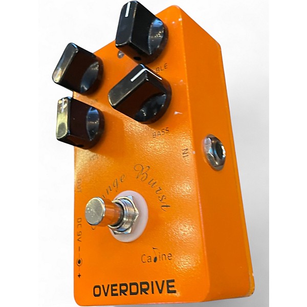 Used Caline Orange Burst Effect Pedal