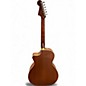 Used Fender Newporter Player Red Acoustic Electric Guitar