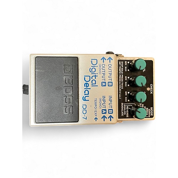 Used BOSS DD7 Digital Delay Effect Pedal