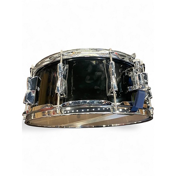 Used Yamaha 14in Stage Custom Snare Black Drum