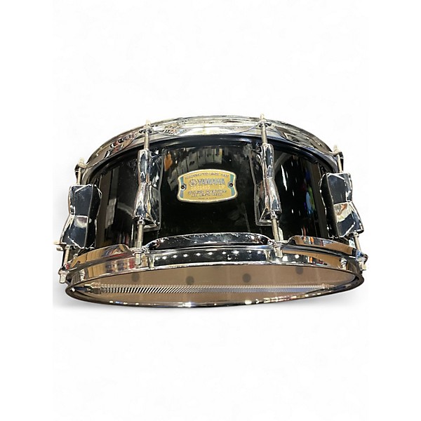 Used Yamaha 14in Stage Custom Snare Black Drum