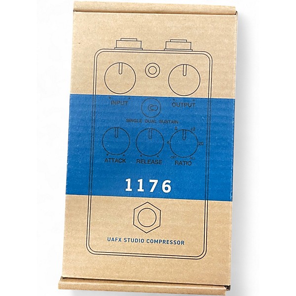 Used Universal Audio UAFX 1176 Studio Compressor Effect Pedal