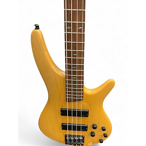 Used Ibanez SR600WNF Natural Electric Bass Guitar