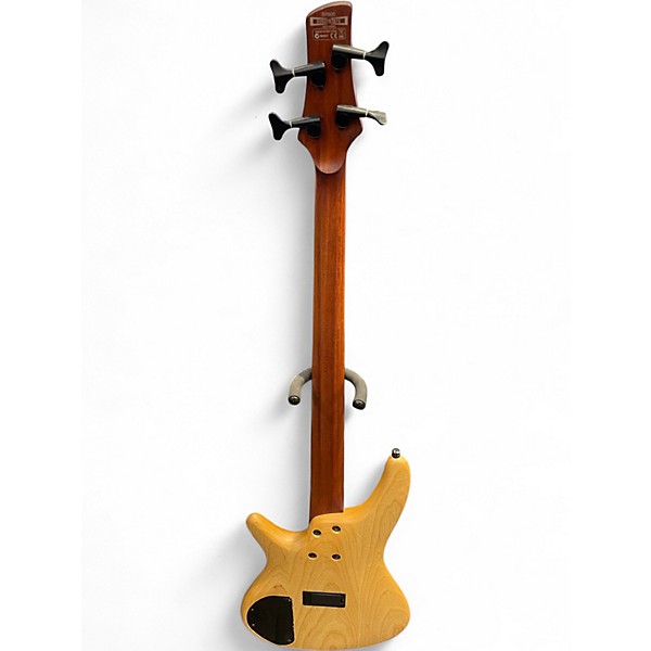 Used Ibanez SR600WNF Natural Electric Bass Guitar