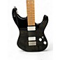 Used Suhr Standard Custom Black Solid Body Electric Guitar