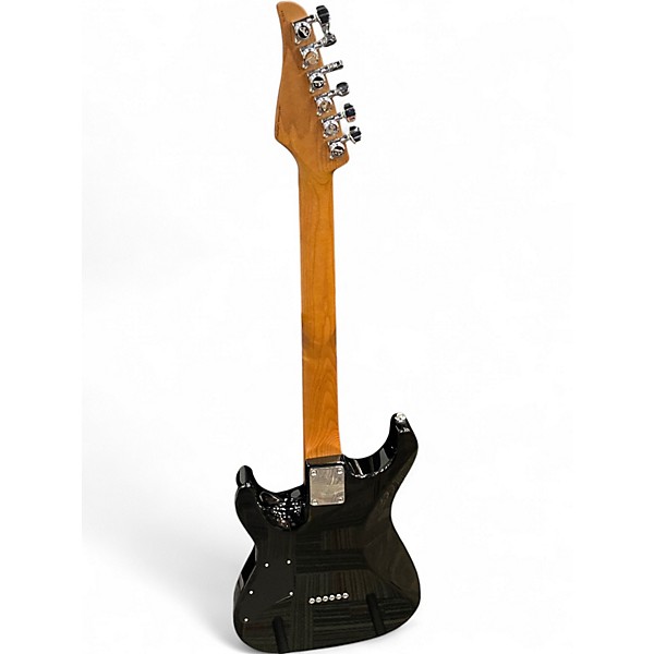 Used Suhr Standard Custom Black Solid Body Electric Guitar
