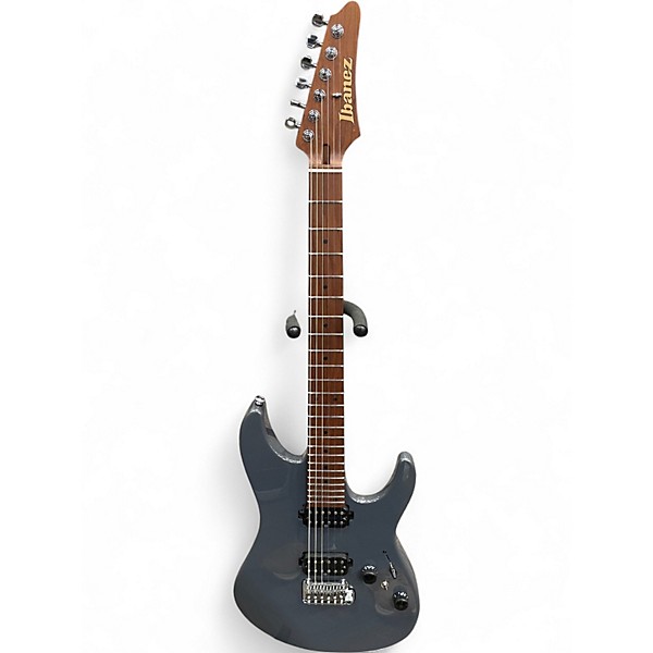 Used Ibanez Prestige AZ2402 Gunmetal Gray Solid Body Electric Guitar