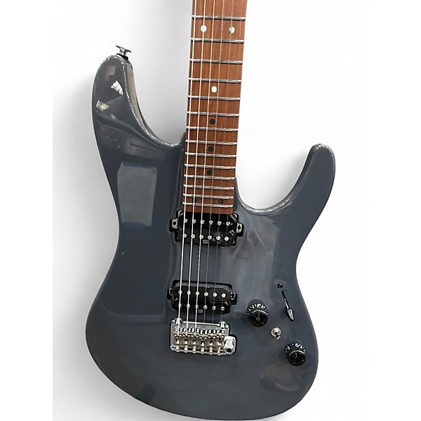 Used Ibanez Prestige AZ2402 Gunmetal Gray Solid Body Electric Guitar