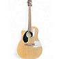 Used Fender CD60SCE LH Natural Acoustic Guitar thumbnail