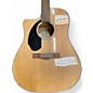 Used Fender CD60SCE LH Natural Acoustic Guitar