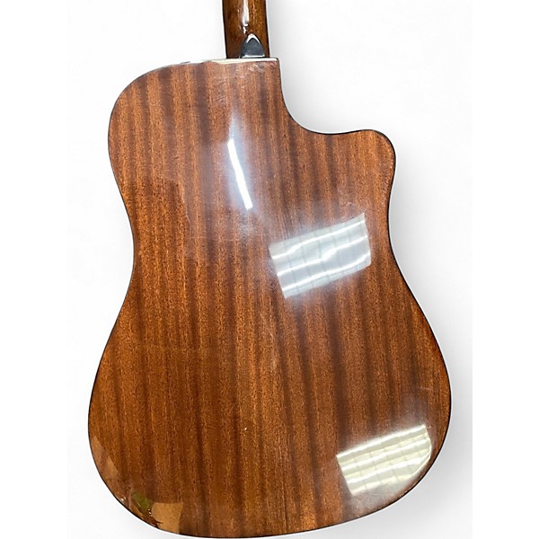 Used Fender CD60SCE LH Natural Acoustic Guitar