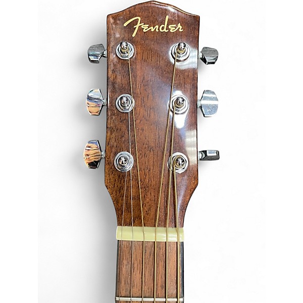 Used Fender CD60SCE LH Natural Acoustic Guitar
