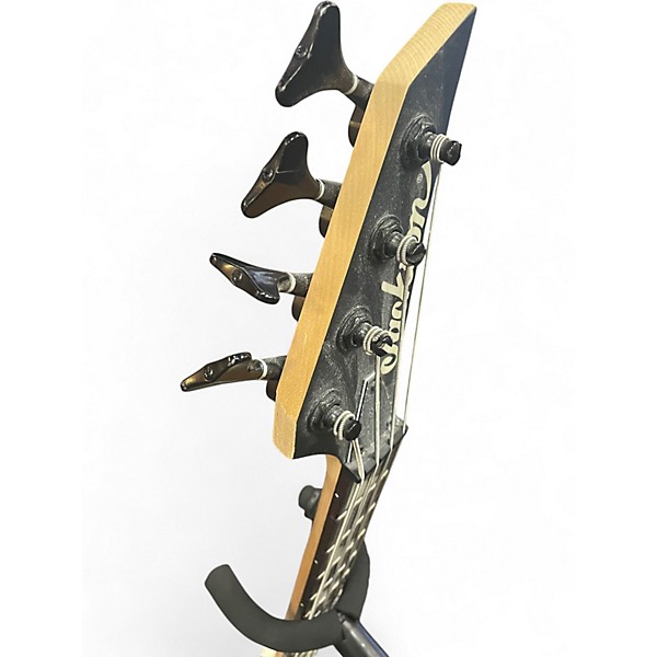 Used Jackson JS1X CONCERT MINION Silver Electric Bass Guitar