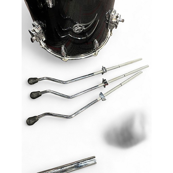 Used Gretsch Drums 4 Piece Renown Black Drum Kit