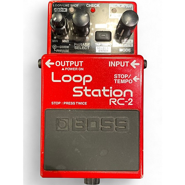Used BOSS RC2 Loop Station Pedal