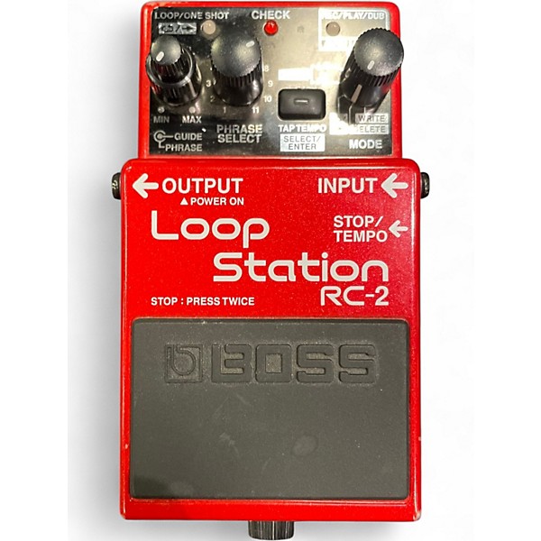 Used BOSS RC2 Loop Station Pedal