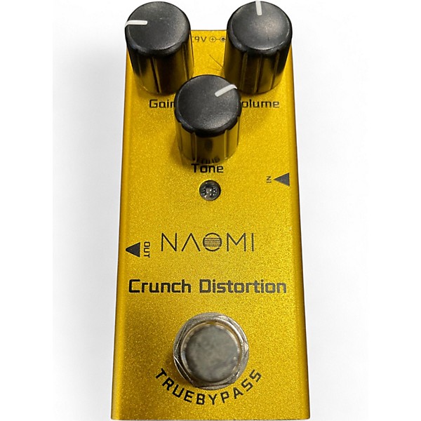 Used Naomi CRUNCH DISTORTION Effect Pedal
