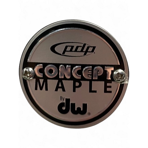 Used PDP by DW 6 Piece Concept Series Pearl White Drum Kit