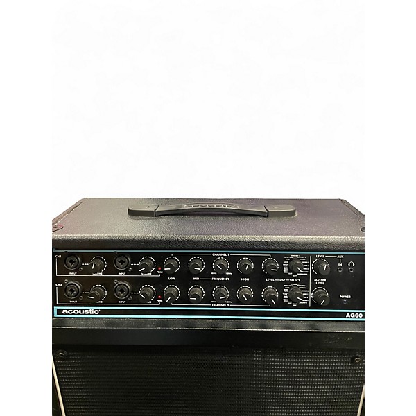 Used Acoustic AG60 60W 2X8 Acoustic Guitar Combo Amp