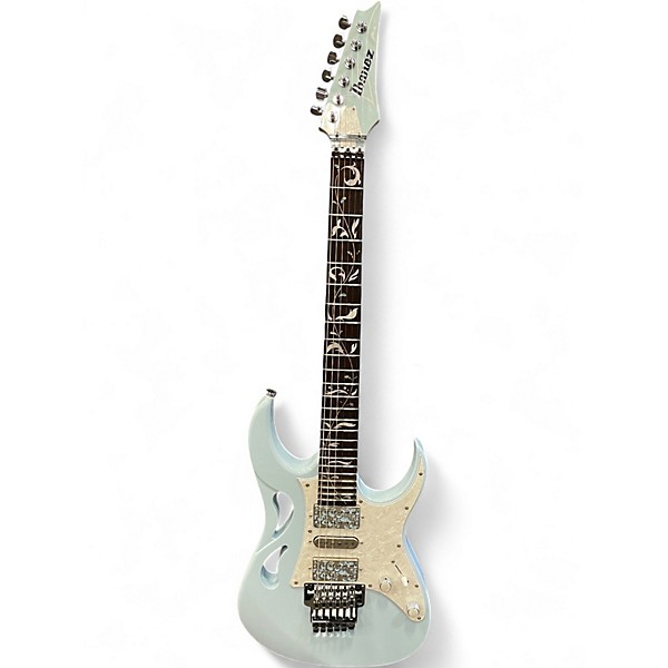 Used Ibanez PIA3761 Blue Solid Body Electric Guitar