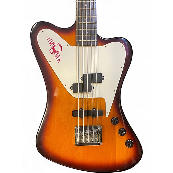 Used Epiphone Thunderbird IV 2 Color Sunburst Electric Bass Guitar