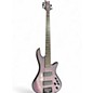 Used Schecter Guitar Research Stiletto Studio 5 String Purple Electric Bass Guitar thumbnail