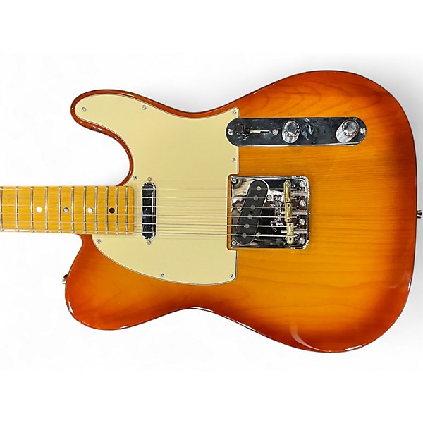 Used Fender American Professional II Telecaster Sienna Sunburst Solid Body Electric Guitar