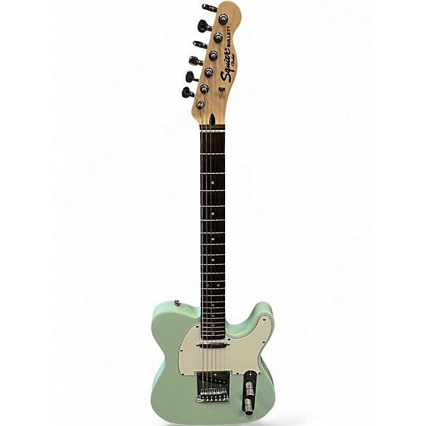 Used Squier Bullet Telecaster Seafoam Green Solid Body Electric Guitar