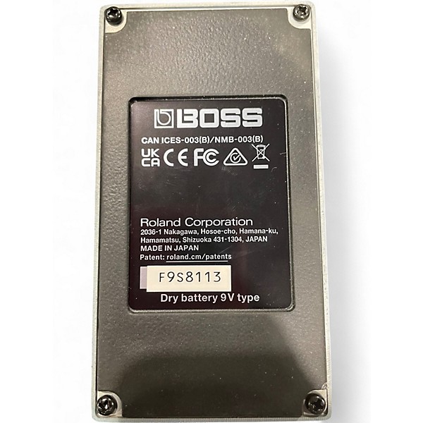Used BOSS CE2W Waza Craft Chorus Effect Pedal