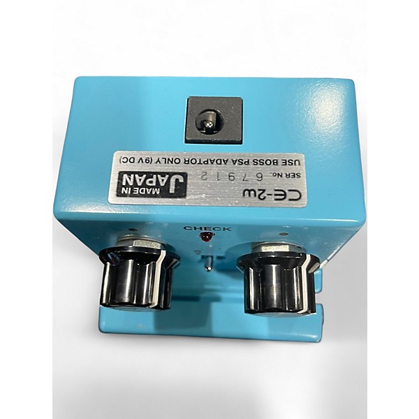 Used BOSS CE2W Waza Craft Chorus Effect Pedal