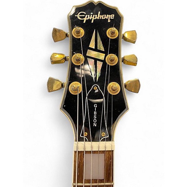 Used Epiphone BLACK BEAUTY Black Solid Body Electric Guitar