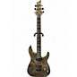 Used Schecter Guitar Research OMEN ELITE Charcoal Solid Body Electric Guitar thumbnail