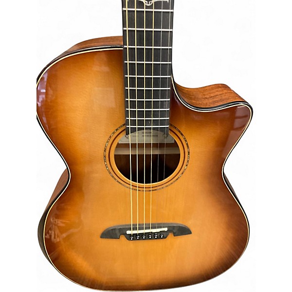 Used Alvarez AG610ECEAR Tobacco Burst Acoustic Electric Guitar