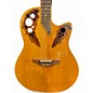 Used Ovation CSE44 Natural Acoustic Electric Guitar