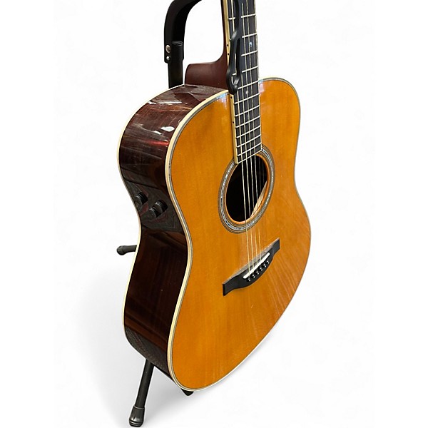 Used Yamaha LL-TA Natural Acoustic Electric Guitar