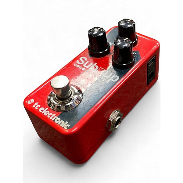 Used TC Electronic Sub N Up Mini Octaver Effect Pedal