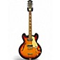 Used Epiphone Casino Sunburst Hollow Body Electric Guitar thumbnail